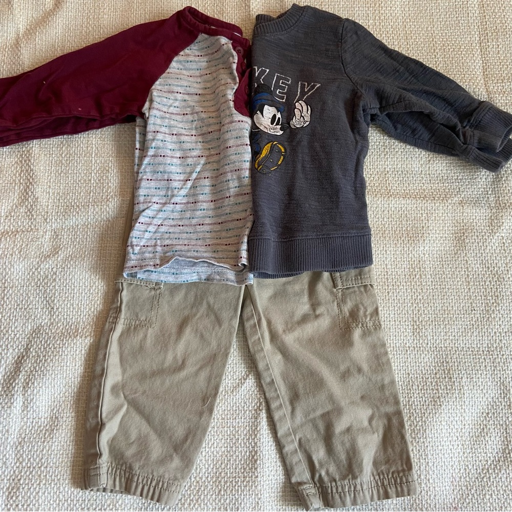 Baby boy long sleeve bundle